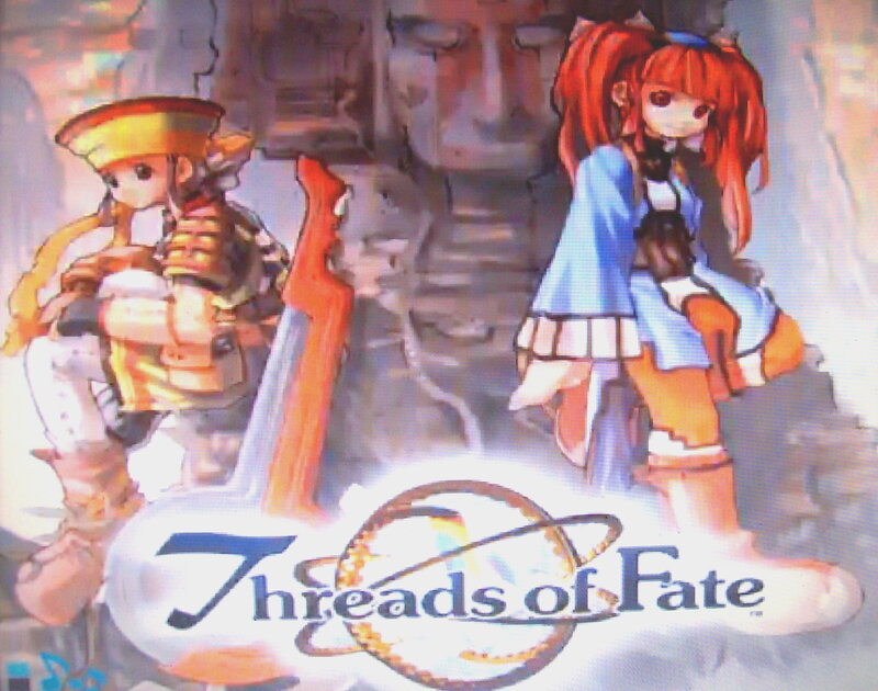 Two Anime Characters — Blue, Dramatic, Game Title