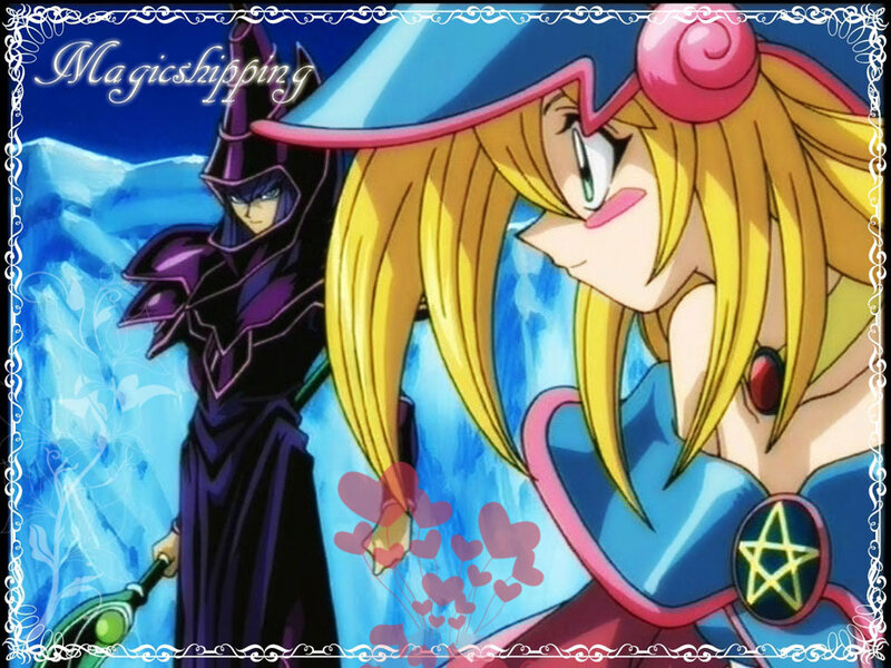 Two Anime Characters — Blue, Dramatic, Magic