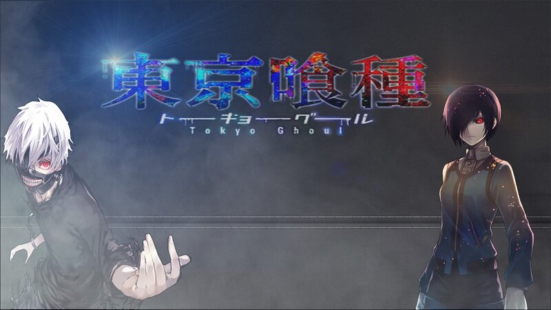 Two Anime Characters — Blue, Dramatic, Night, Title Text