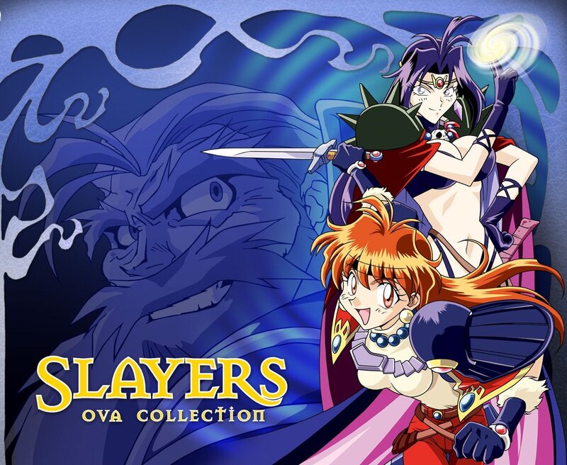 Two Anime Characters — Blue, Dramatic, Sword, Magic