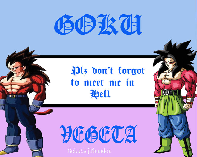 Two Anime Characters — Blue, Dramatic, Text, Manga Art