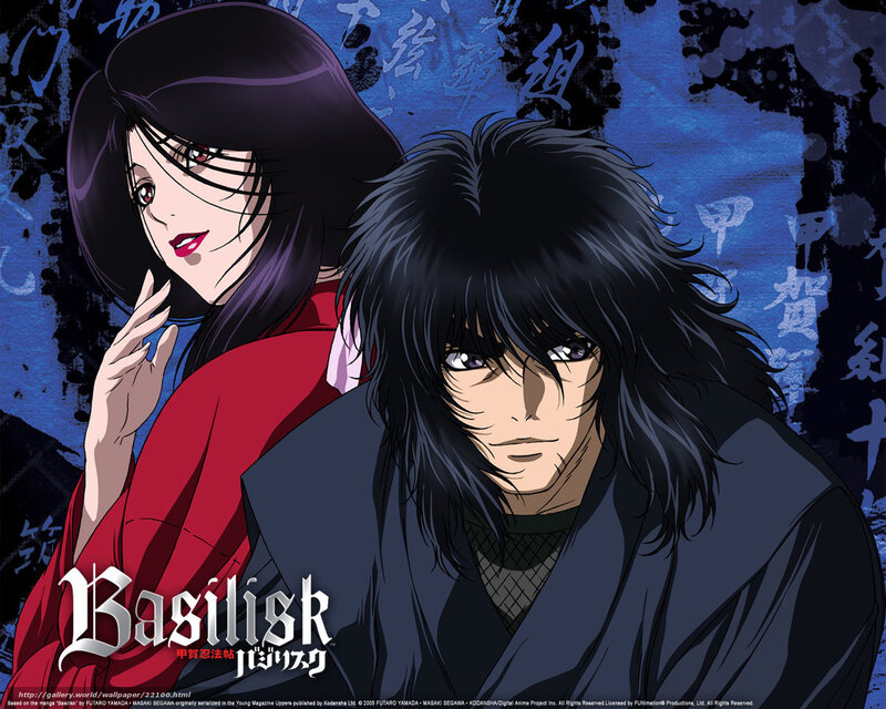 Two Anime Characters — Blue, Dramatic, Woman