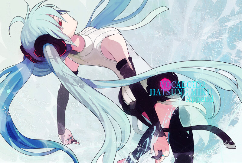 Two Anime Characters — Blue, Dynamic, Digital Art