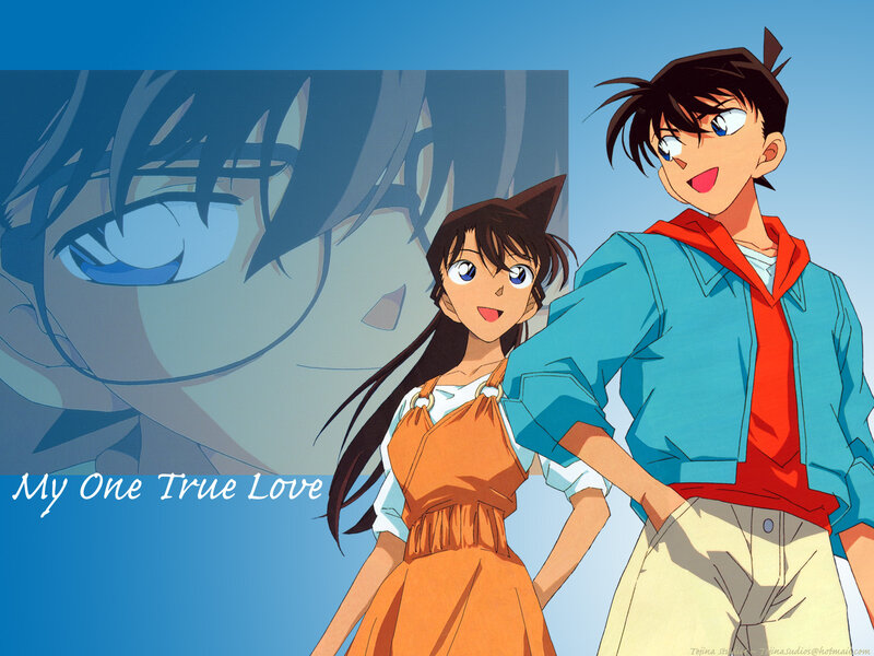 Two Anime Characters — Blue, Happy