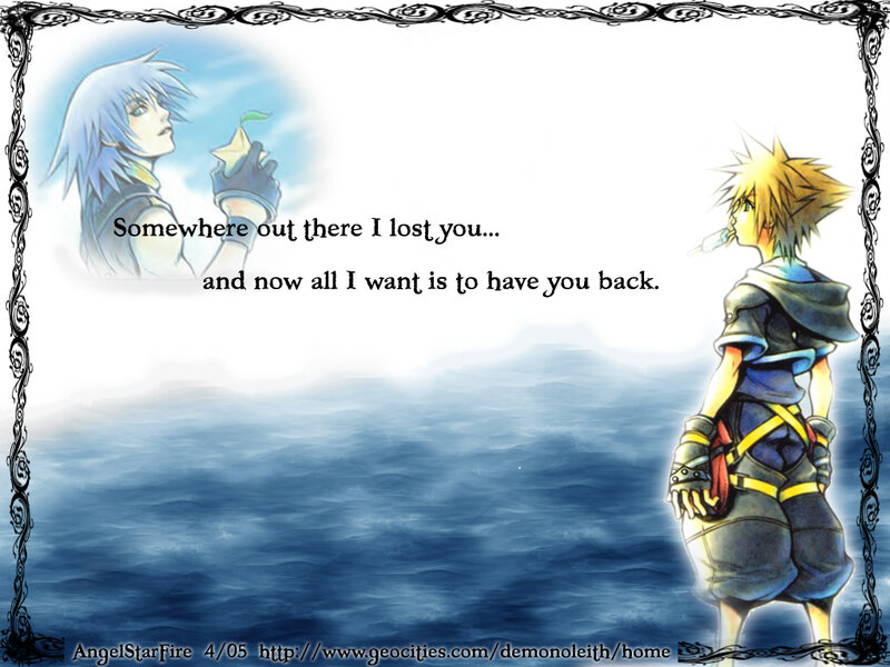 Two Anime Characters — Blue, Melancholic
