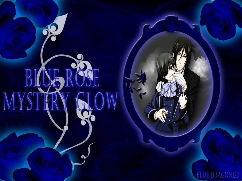 Two Anime Characters — Blue, Mysterious