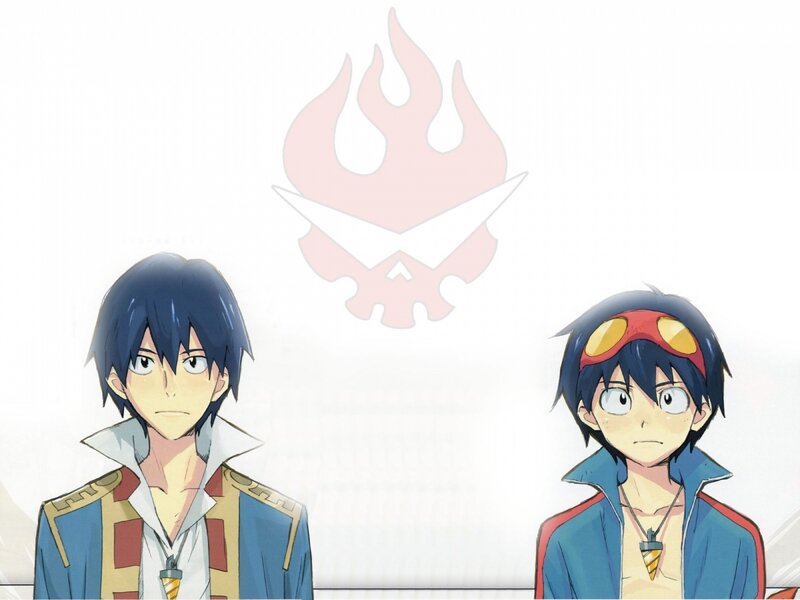 Two Anime Characters — Blue, Neutral, Flame Symbol