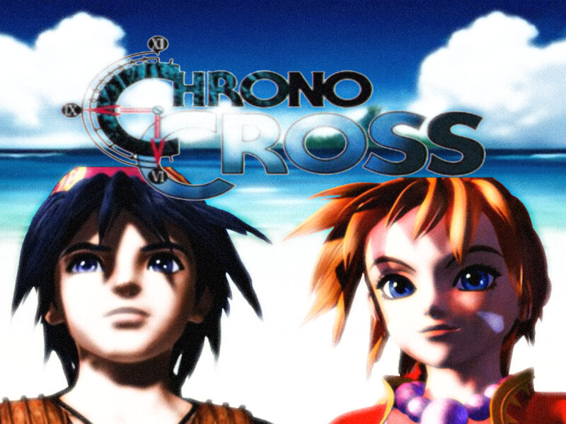 Two Anime Characters — Blue, Serene, Afternoon, Title Logo