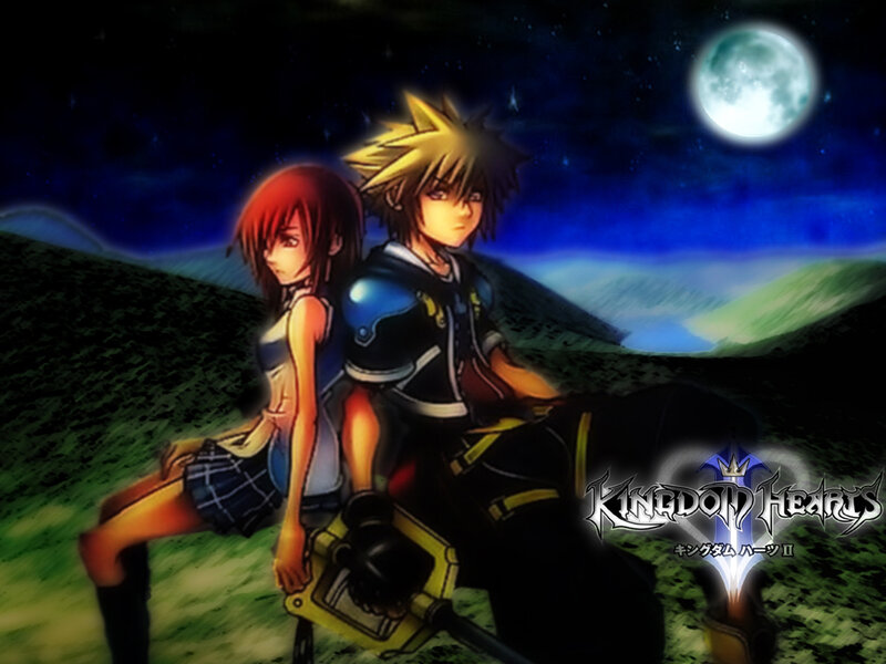 Two Anime Characters — Blue
