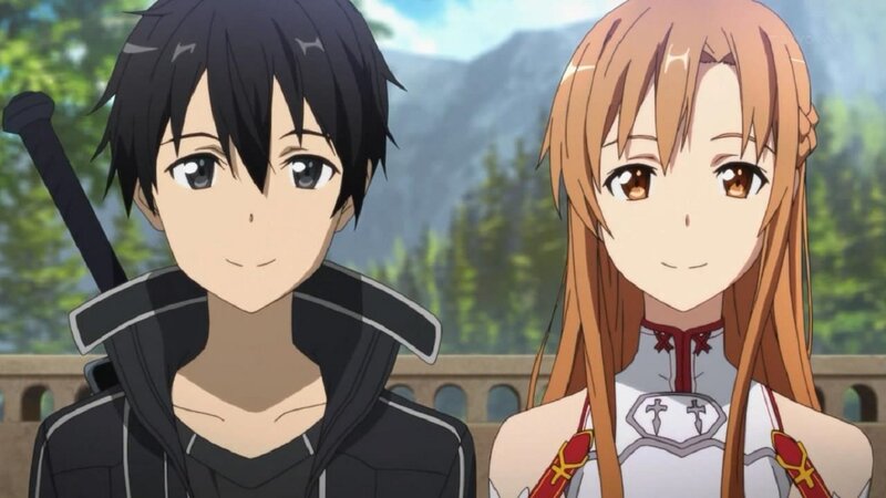 Two Anime Characters — Brown, Calm, Afternoon