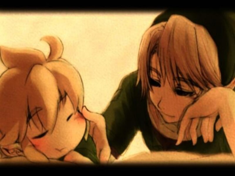 Two Anime Characters — Brown, Calm, Manga