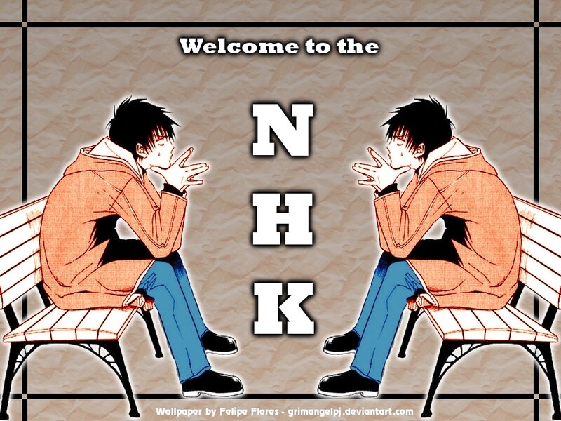 Two Anime Characters — Brown, Contemplative