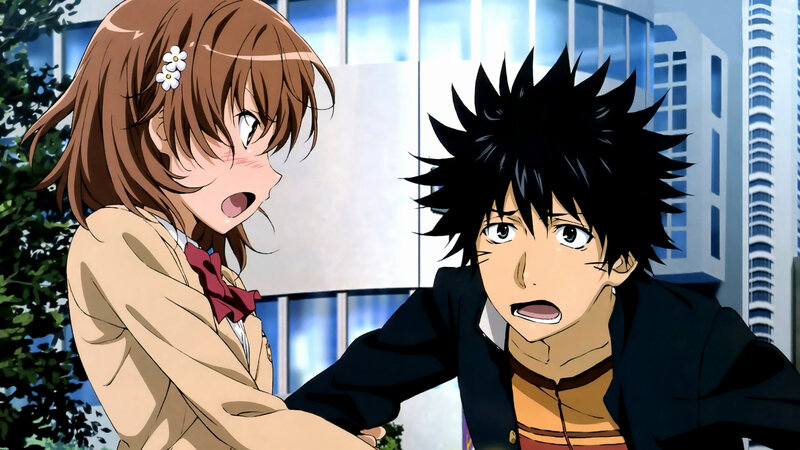Two Anime Characters — Brown, Dramatic, Afternoon