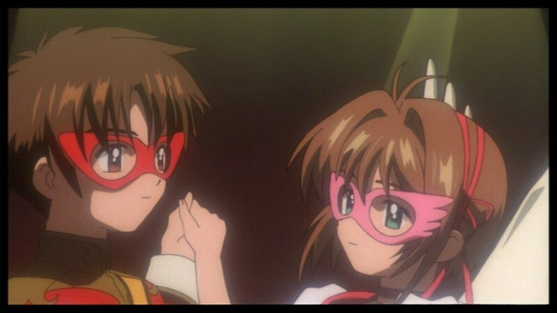 Two Anime Characters — Brown, Dramatic, Glasses