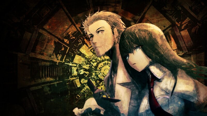 Two Anime Characters — Brown, Dramatic, Mechanical Gears