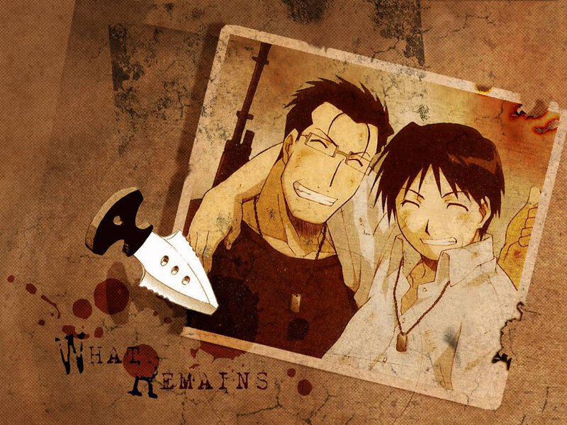 Two Anime Characters — Brown, Nostalgic, Manga