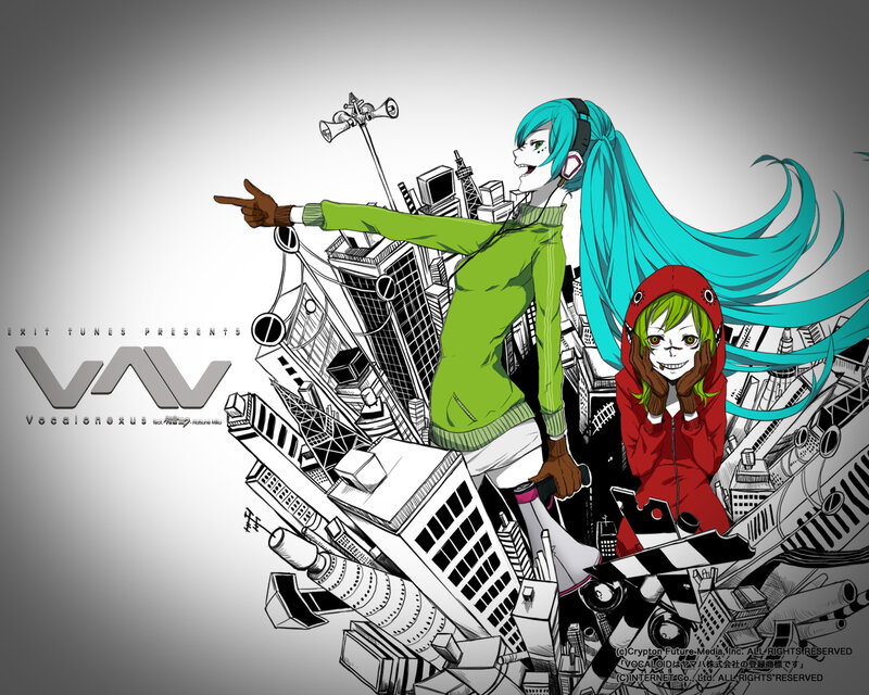 Two Anime Characters — Cyan, Dynamic