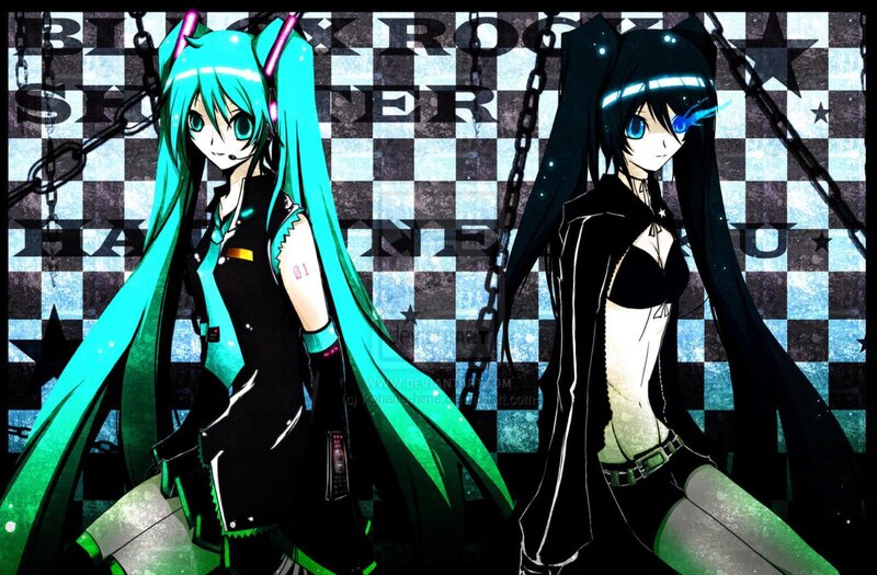 Two Anime Characters — Cyan