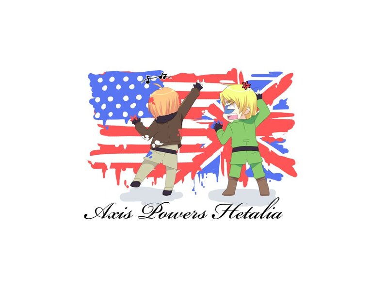 Two Anime Characters Dancing — Red, Playful