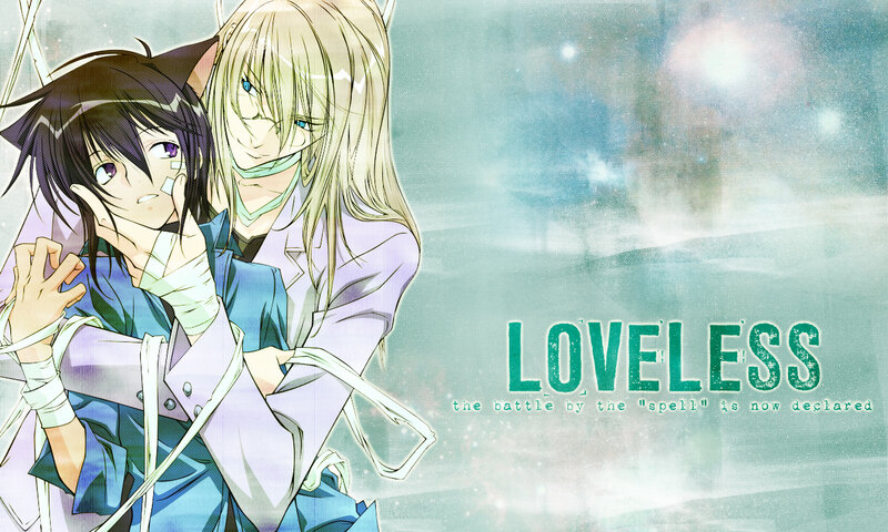 Two Anime Characters Embracing — Green, Dramatic, Bandages