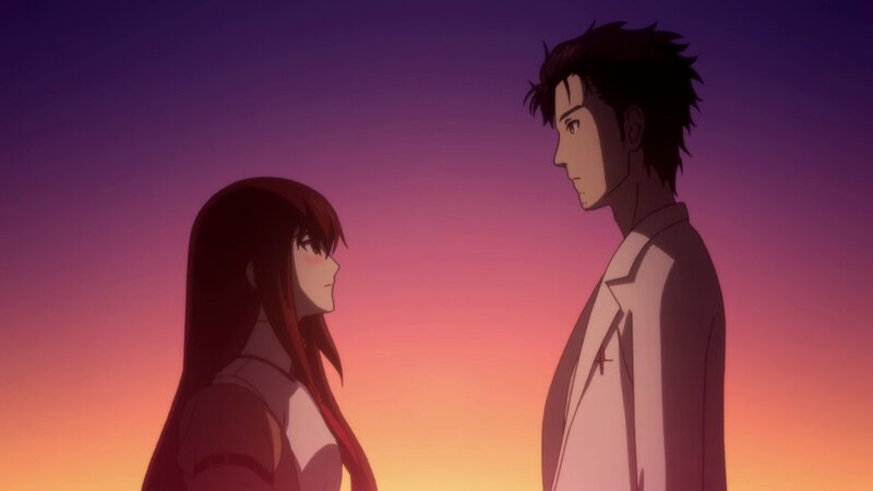 Two Anime Characters Facing — Purple