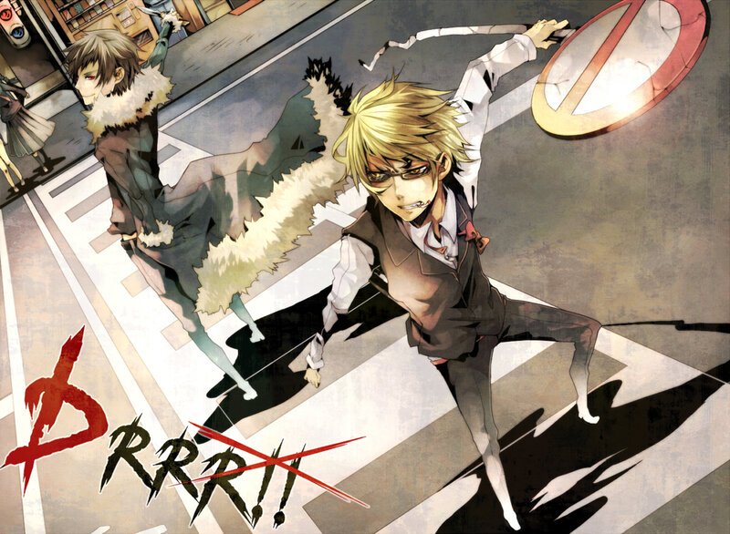 Two Anime Characters Fighting — Brown, Dramatic, Manga, Swords
