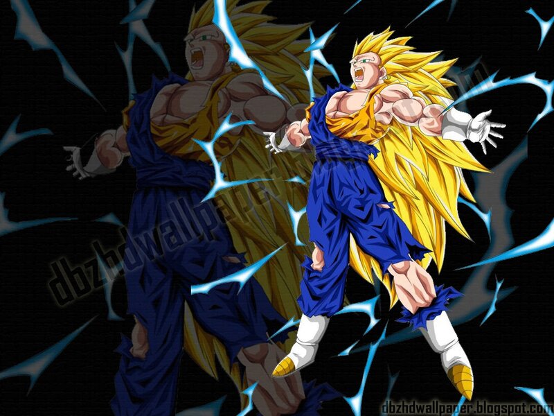 Two Anime Characters Fighting — Yellow, Dramatic, Spiky Hair