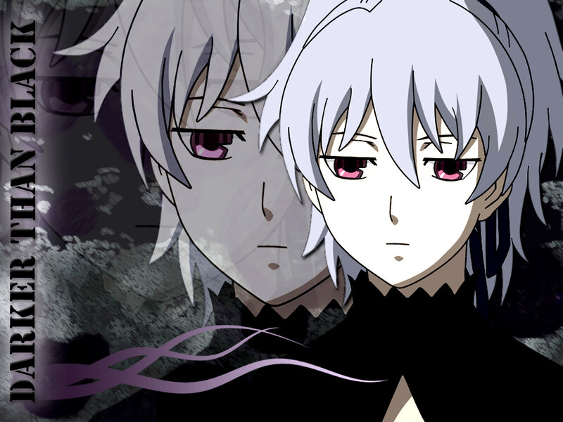 Two Anime Characters — Gray, Dramatic