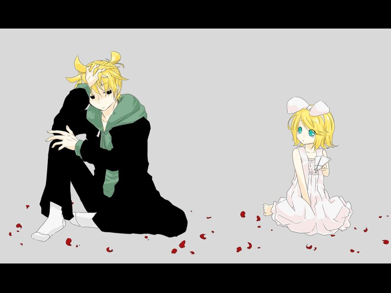 Two Anime Characters — Gray, Melancholic