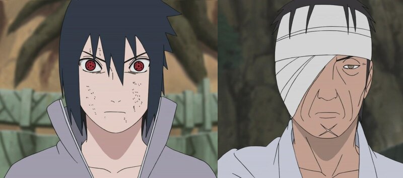 Two Anime Characters — Gray, Serious