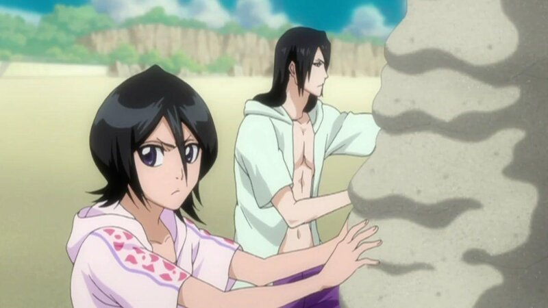 Two Anime Characters — Green, Calm, Afternoon