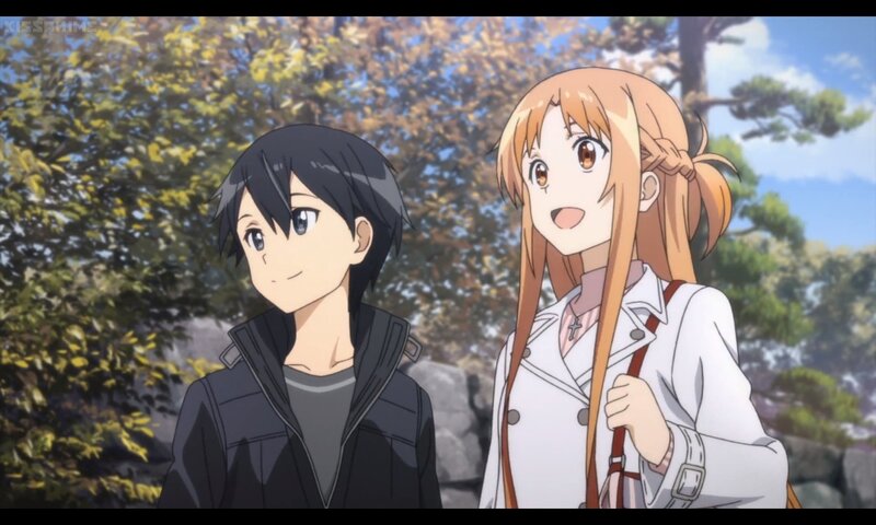 Two Anime Characters — Green, Calm, Autumn