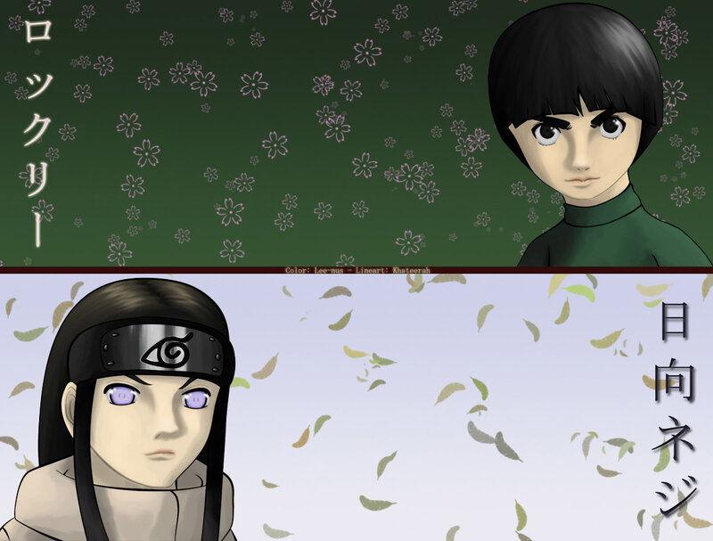 Two Anime Characters — Green, Calm, Spring