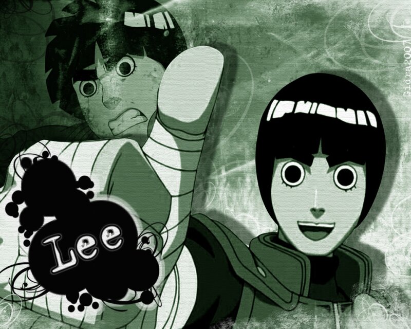 Two Anime Characters — Green, Dramatic, Character