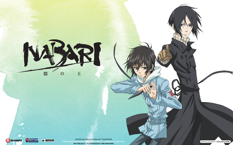 Two Anime Characters — Green, Dramatic, Knife