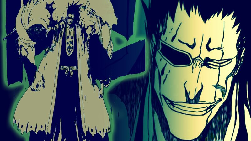 Two Anime Characters — Green, Dramatic, Manga