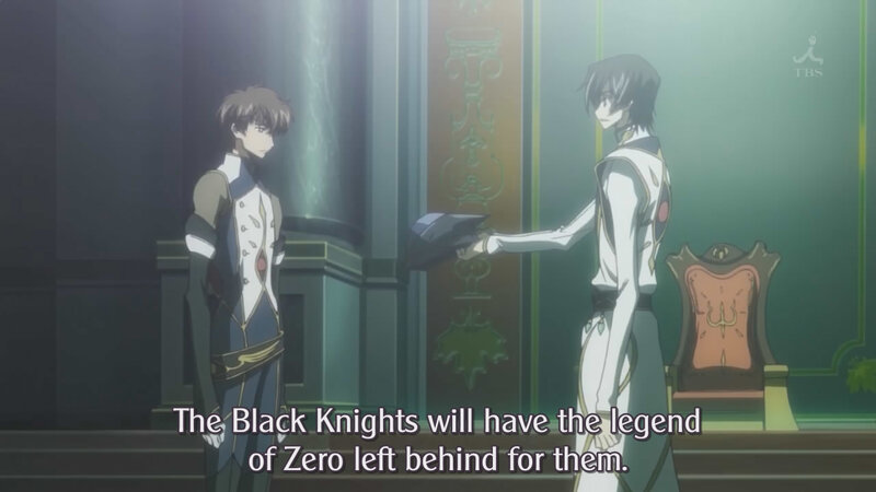 Two Anime Characters — Green, Dramatic