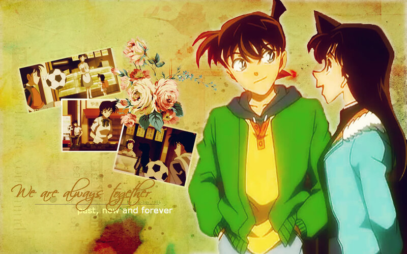 Two Anime Characters — Green, Nostalgic