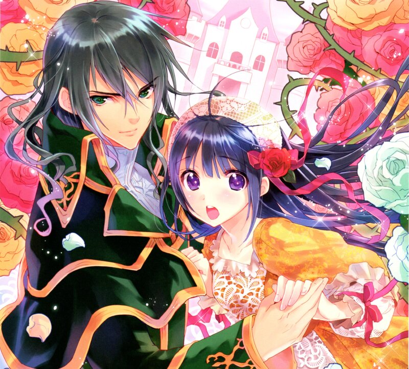 Two Anime Characters — Green, Romantic, Manga