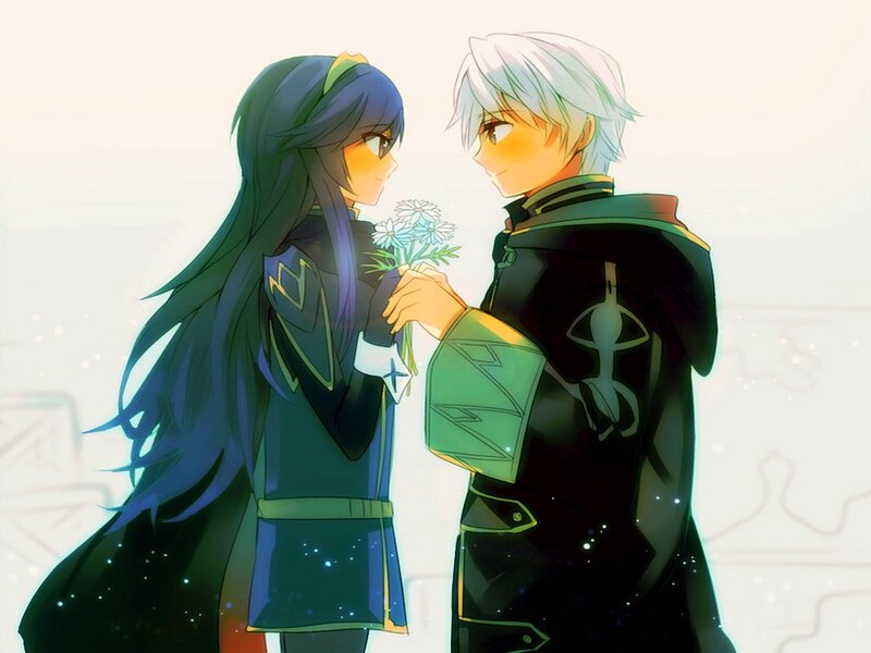 Two Anime Characters — Green, Romantic