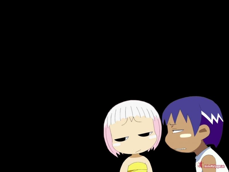 two anime characters in a scene