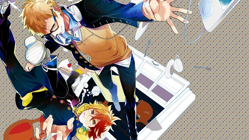 Two Anime Characters in Chaos
