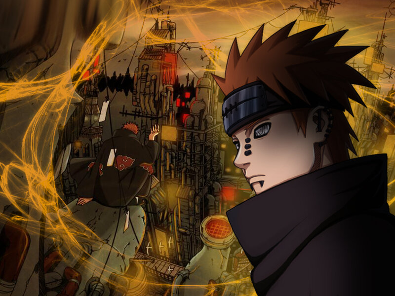 Two Anime Characters in Conflict — Yellow