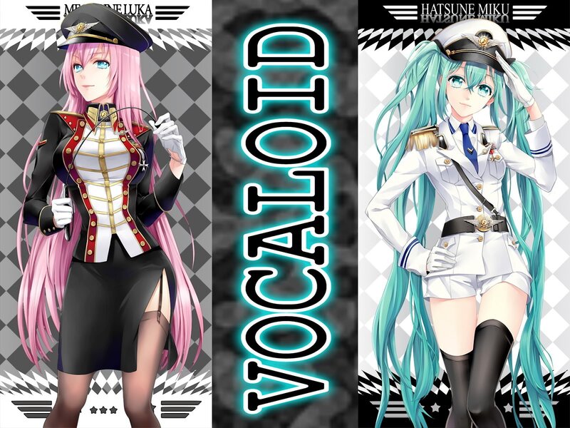 Two Anime Characters in Uniforms