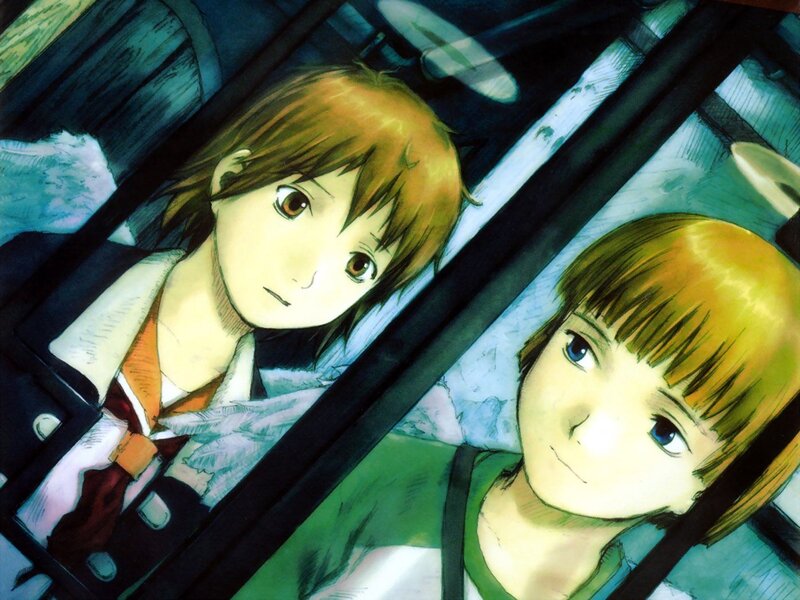 Two Anime Characters in Vehicle
