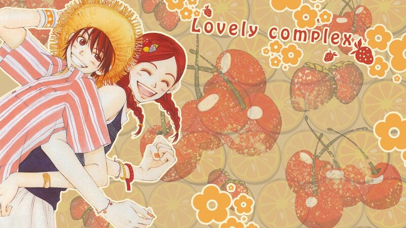 Two Anime Characters — Orange, Cheerful, Playful