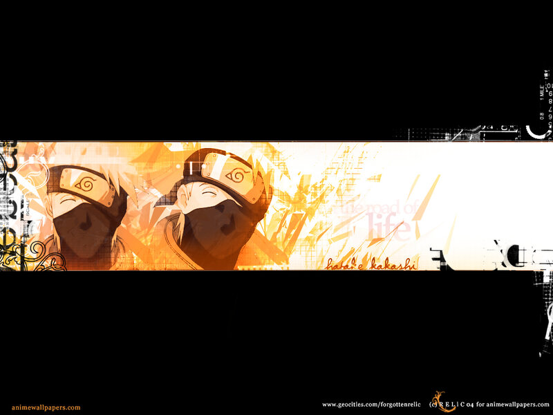 Two Anime Characters — Orange, Dramatic, Headbands