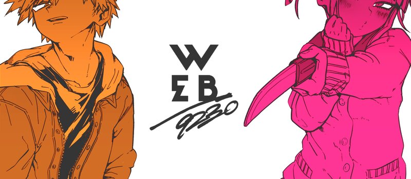 Two Anime Characters — Orange, Dramatic, Manga, Knife