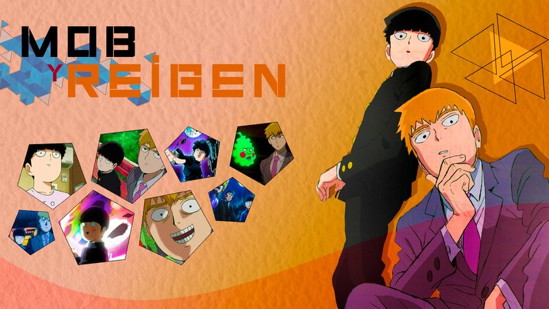 Two Anime Characters — Orange, Dramatic, Suits