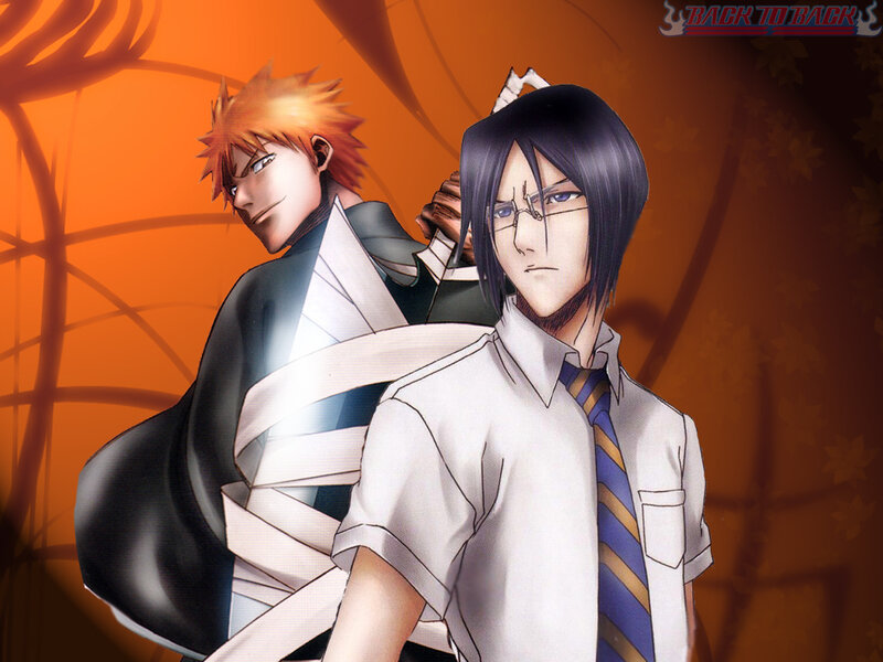 Two Anime Characters — Orange, Dramatic